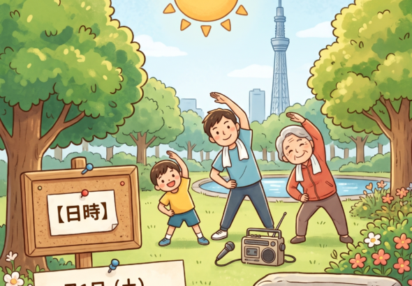令和８年度ラジオ体操のお知らせ２